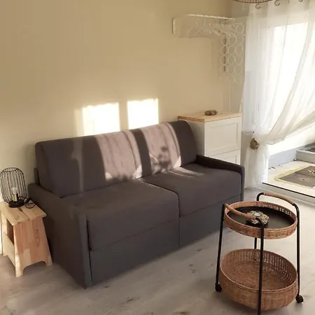 Canape Convertible 2 Pers Avec Jardin Et Parking Clos דירה מרלימון